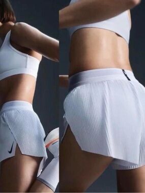 Nike Aeroswift ADV Pleated Back Lined Running Shorts